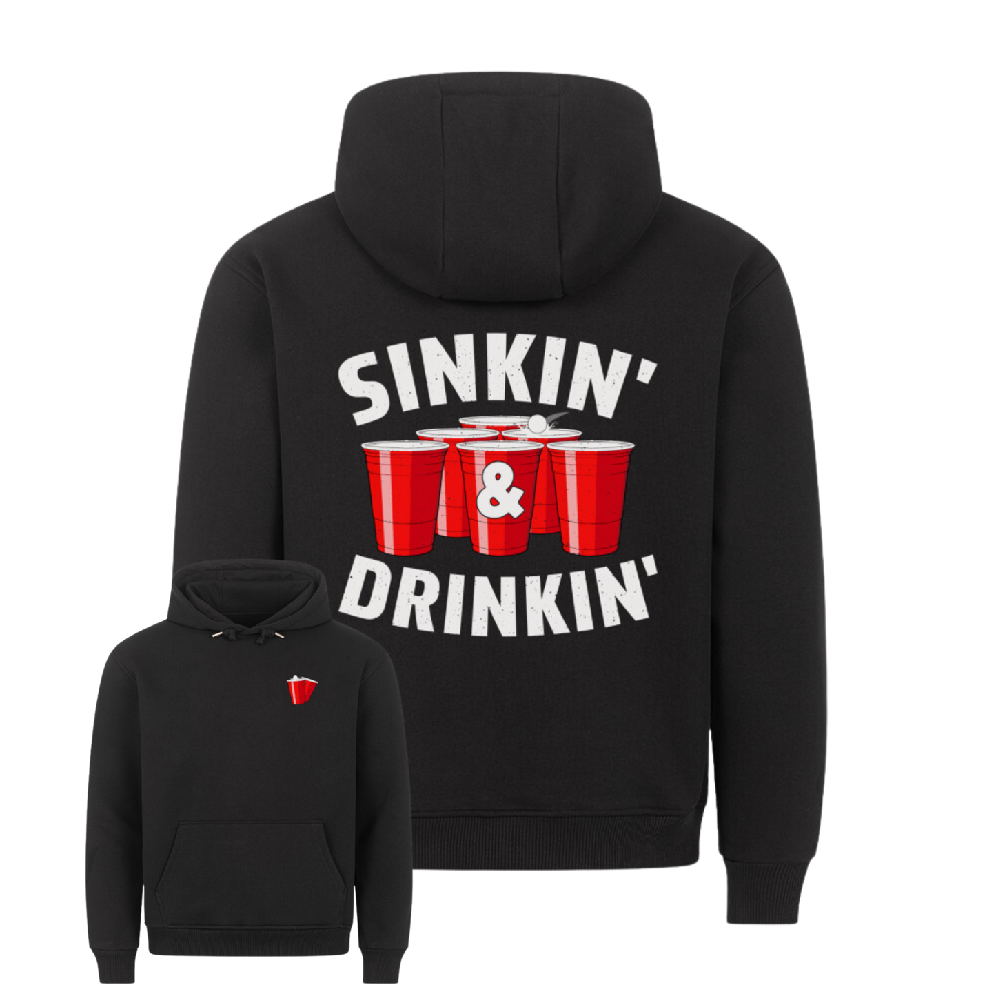 Bier Pong Premium Hoodie
