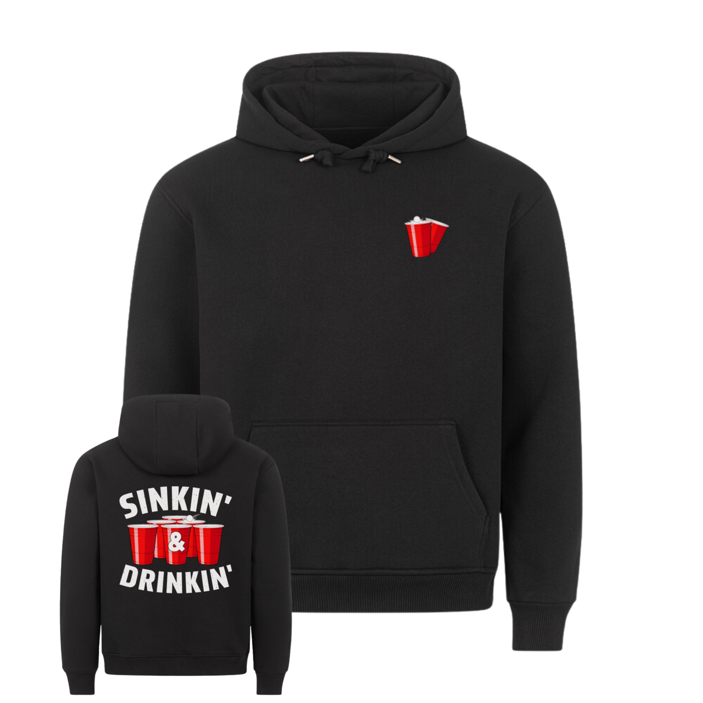 Bier Pong Premium Hoodie