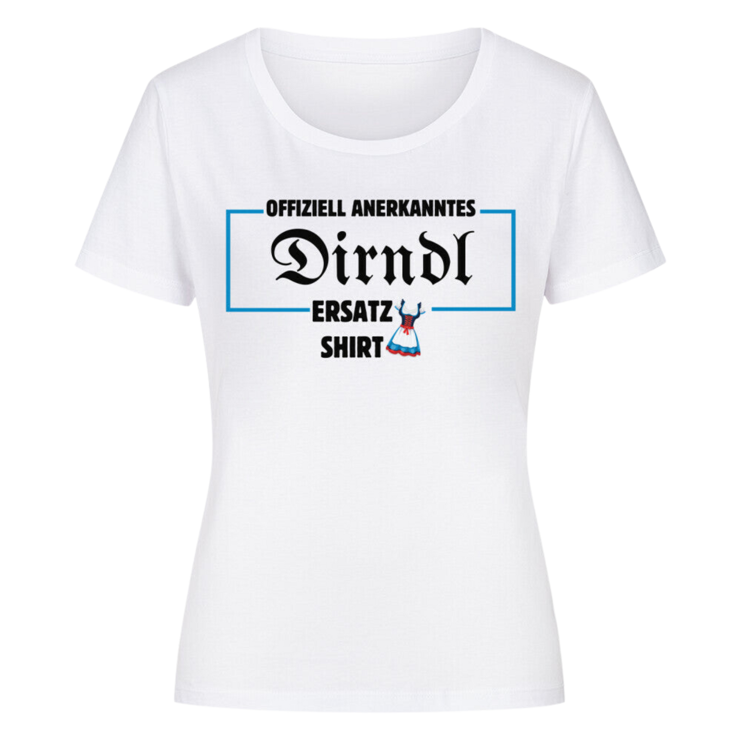 Dirndl Ersatz Premium T-Shirt | Damen