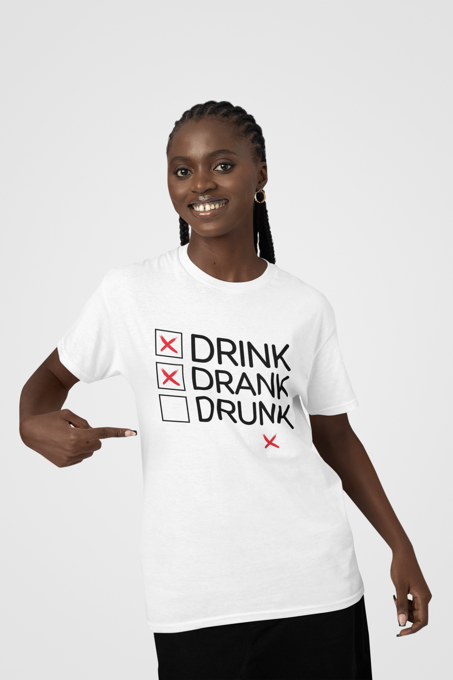 DRINK,DRANK,DRUNK T-Shirt | Unisex