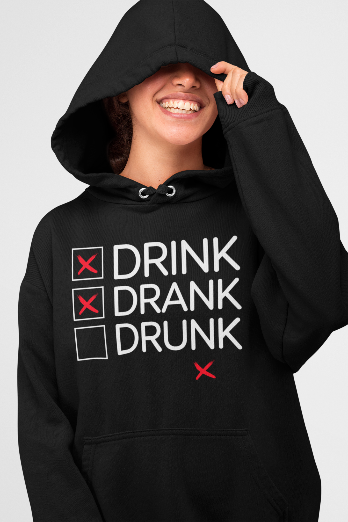 DRINK,DRANK,DRUNK Premium Hoodie