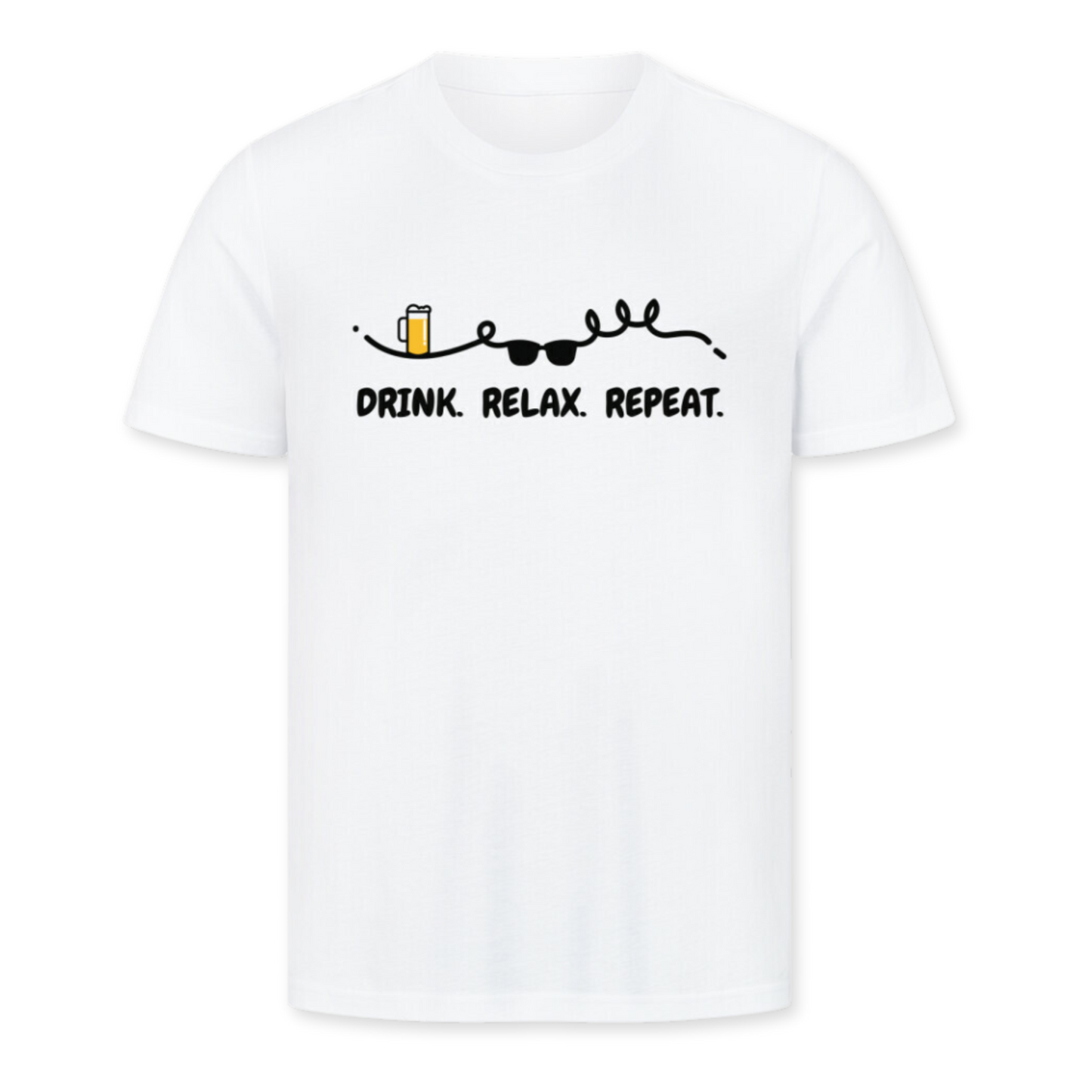 Drink. Relax. Repeat T-Shirt | Unisex