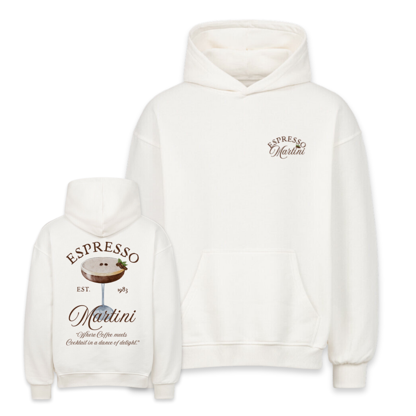 Espresso Martini Oversized Hoodie