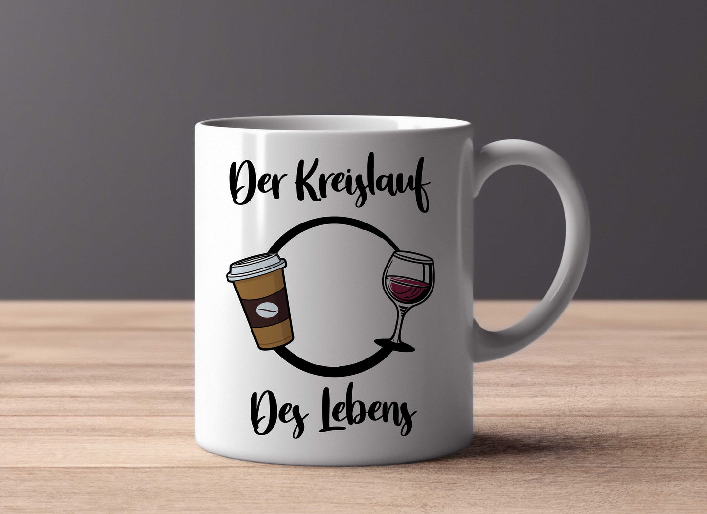 Kreislauf des Lebens Tasse