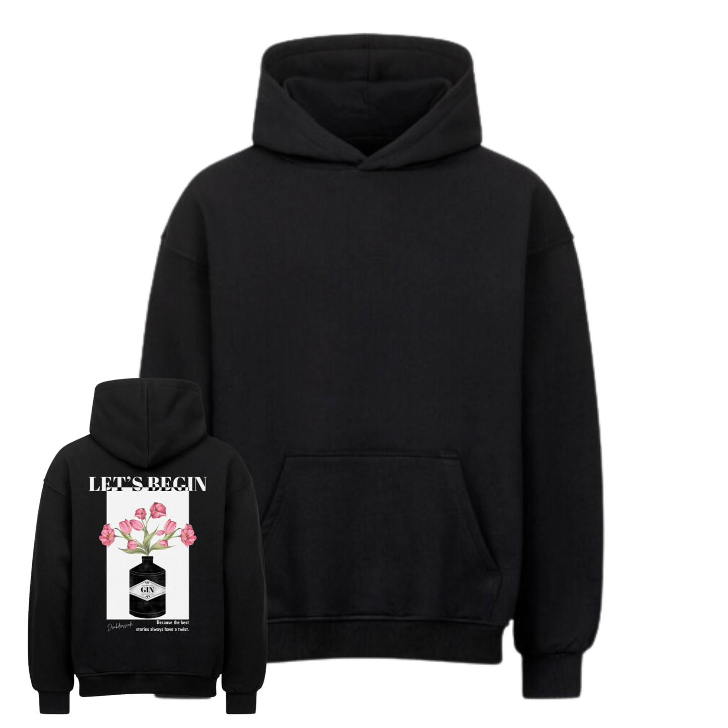 Let's BEGIN Oversized Hoodie