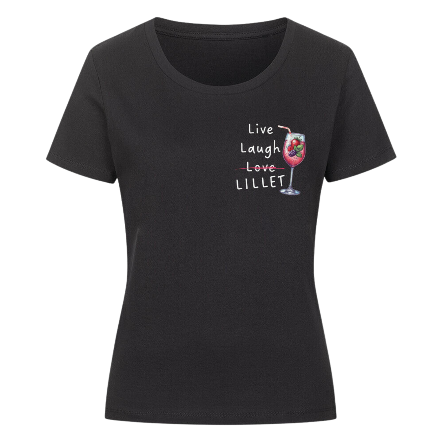 Live, Laugh, Lillet Premium Shirt | Damen