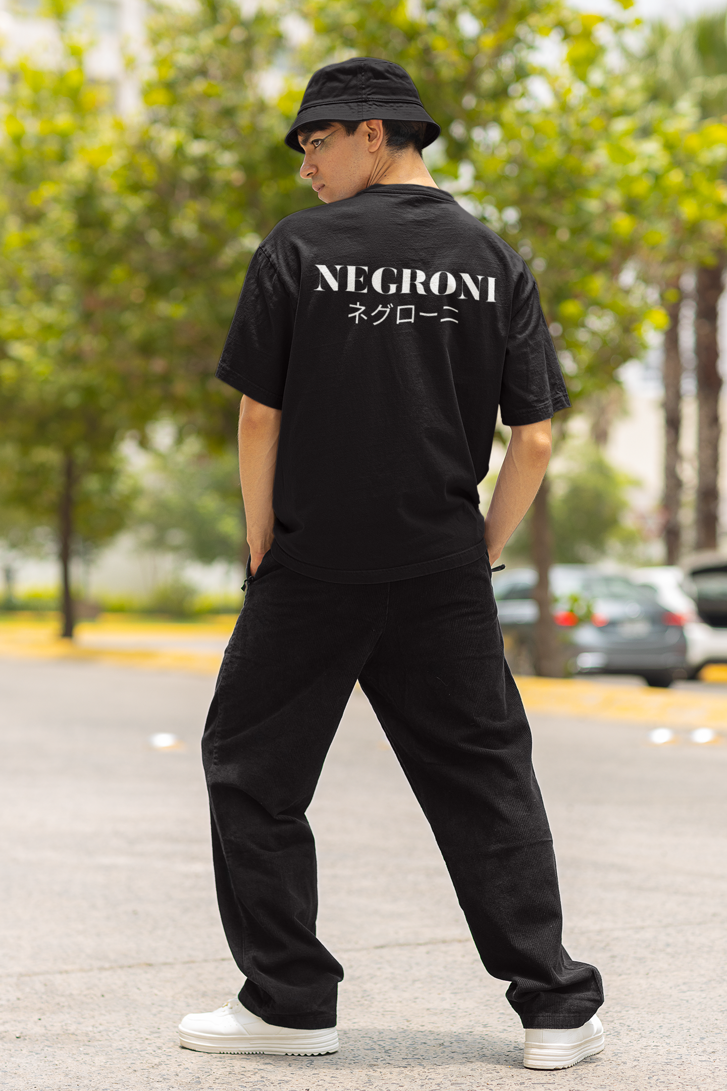 Negroni Oversized Shirt BLACK