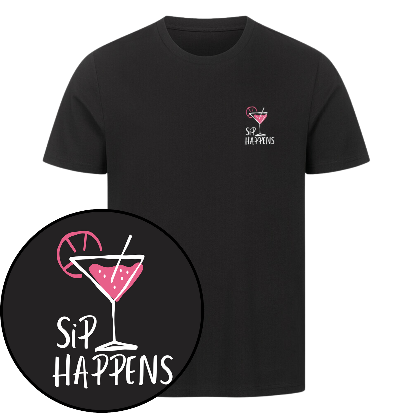 Sip happens T-Shirt | Unisex