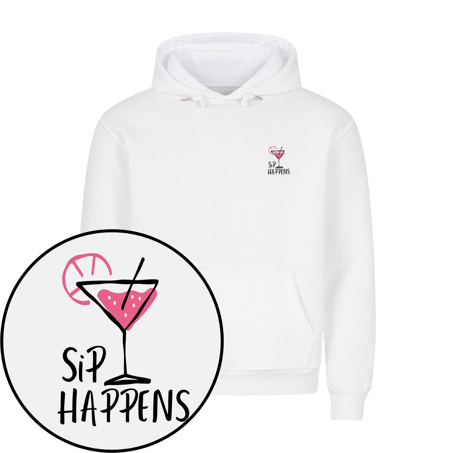 Sip happens Premium Hoodie