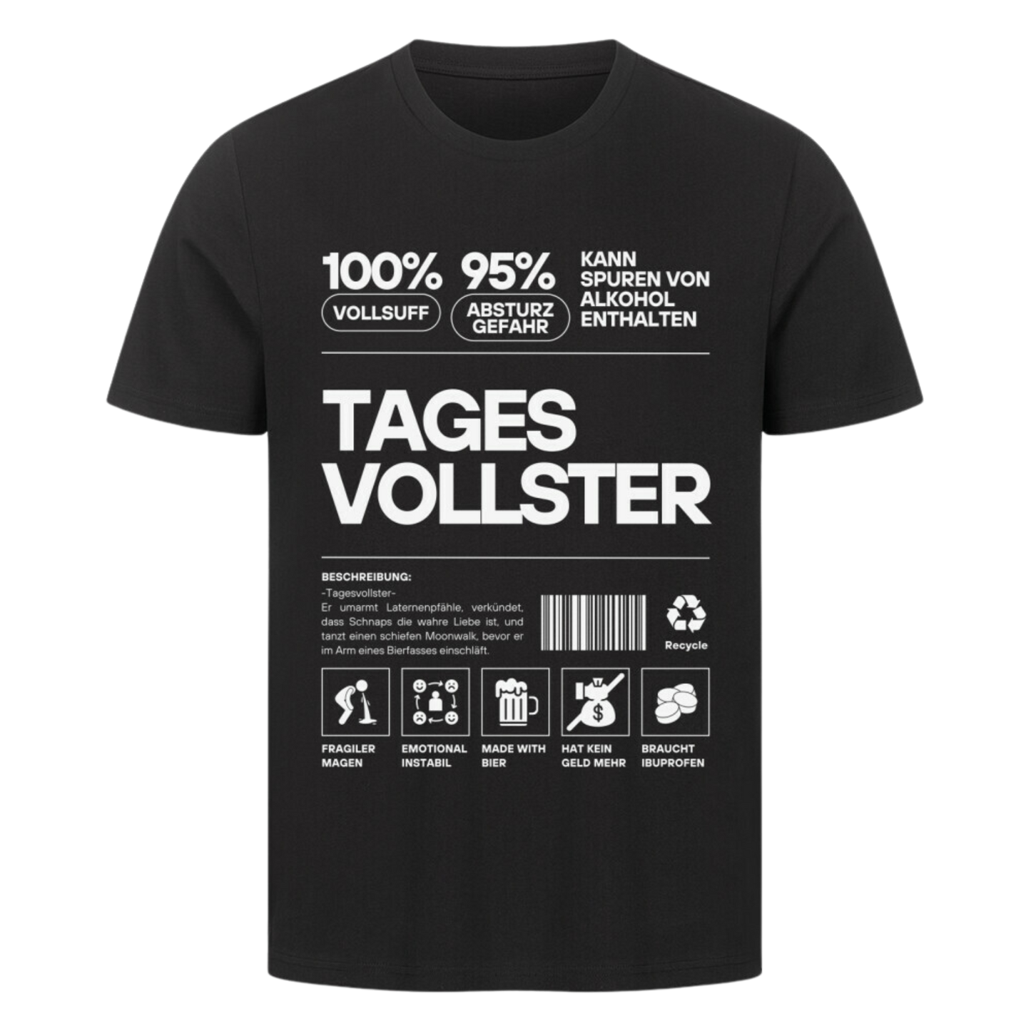 Tagesvollster T-Shirt | Unisex
