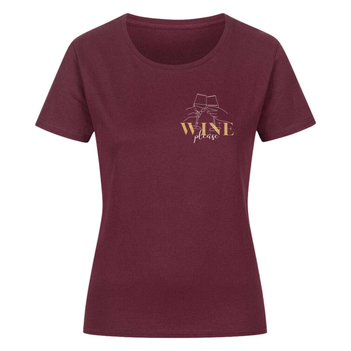 WINE PLEASE Classic Shirt | Damen