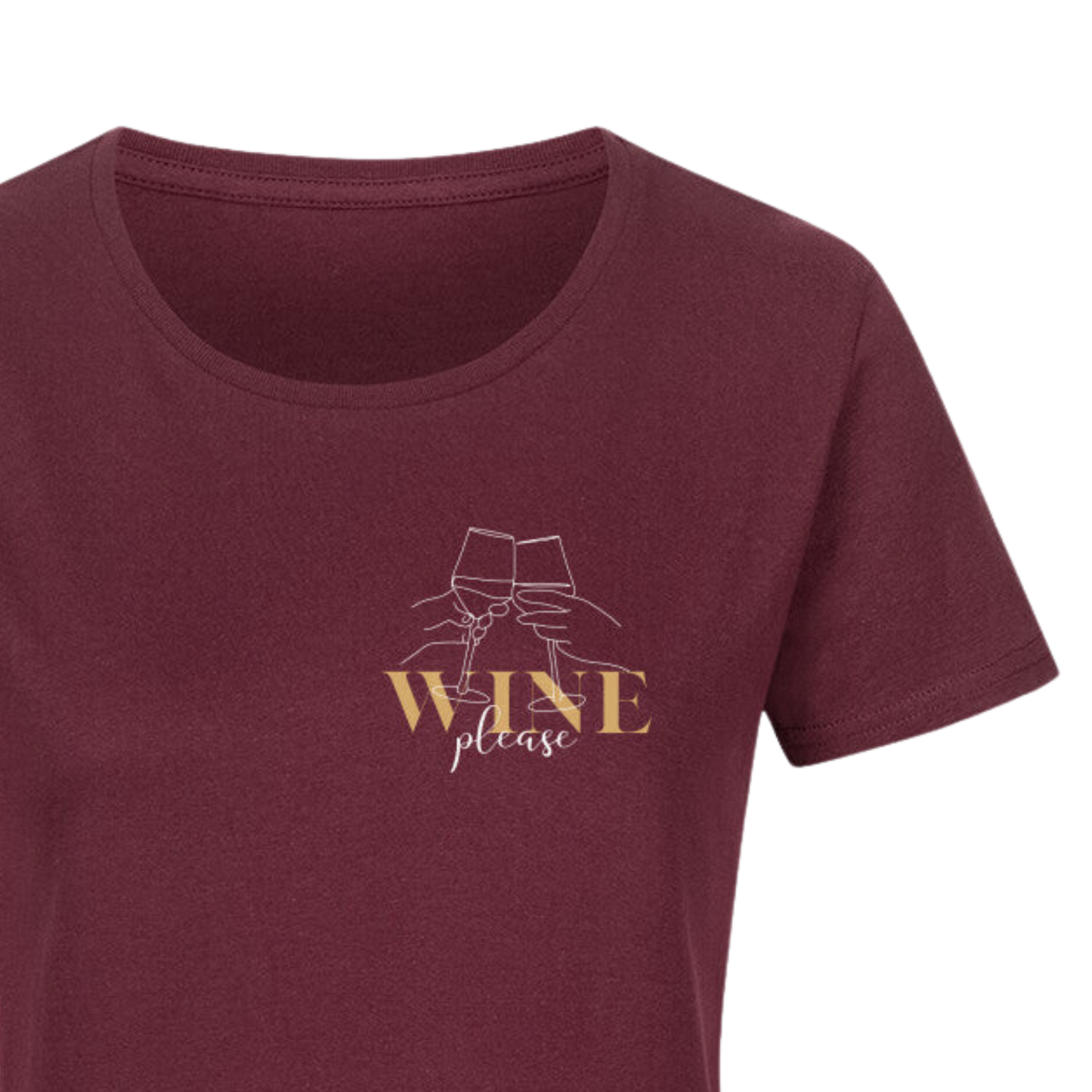 WINE PLEASE Classic Shirt | Damen
